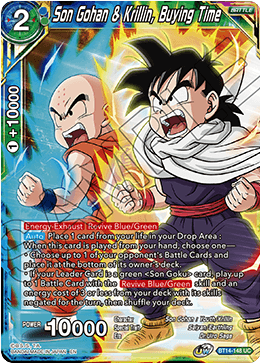 Son Gohan & Krillin, Buying Time - Cross Spirits - Uncommon - BT14-148