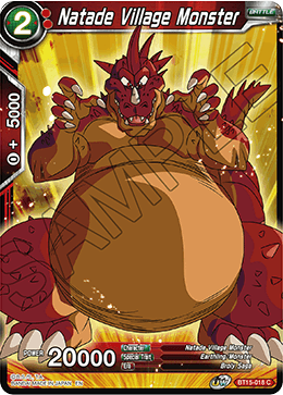 Natade Village Monster - Saiyan Showdown - Common - BT15-018