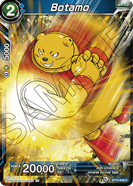 Botamo - Saiyan Showdown - Common - BT15-049