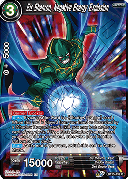Eis Shenron, Negative Energy Explosion - Saiyan Showdown - Common - BT15-132