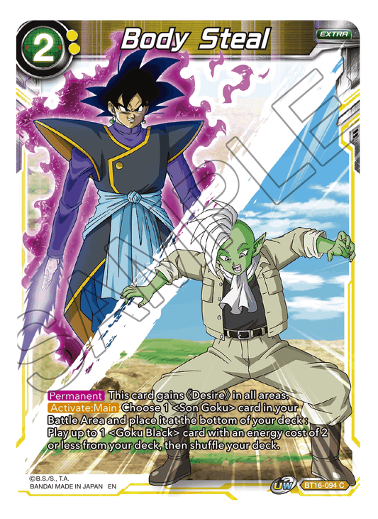 Body Steal - Realm of the Gods - Common - BT16-094
