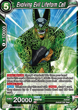 Evolving Evil Lifeform Cell - Union Force - Rare - BT2-085