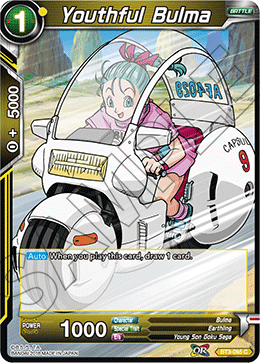 Youthful Bulma - Cross Worlds - Common - BT3-095