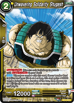 Unwavering Solidarity Shugesh - Cross Worlds - Common - BT3-100