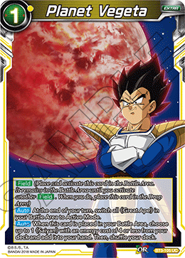 Planet Vegeta - Cross Worlds - Uncommon - BT3-105