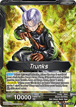 Trunks // Super Saiyan Trunks, Protector of Time - Cross Worlds - Uncommon - BT3-108