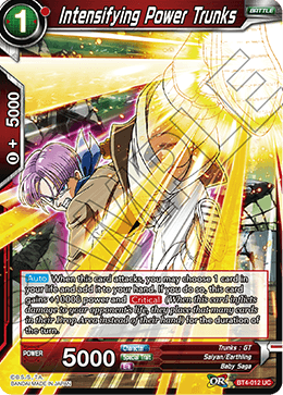 Intensifying Power Trunks - Colossal Warfare - Uncommon - BT4-012