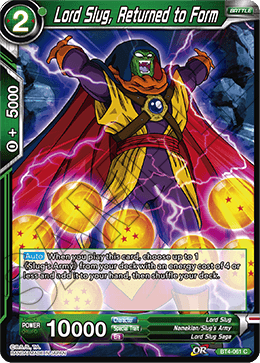 Lord Slug, Returned to Form - Colossal Warfare - Common - BT4-061