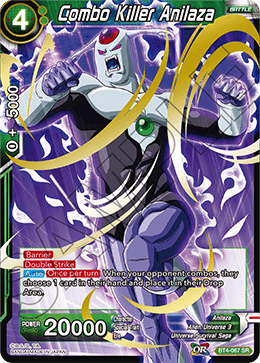 Combo Killer Anilaza - Colossal Warfare - Super Rare - BT4-067
