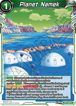 Planet Namek - Colossal Warfare - Common - BT4-069