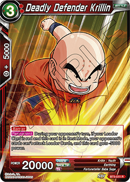 Deadly Defender Krillin - Miraculous Revival - Rare - BT5-011