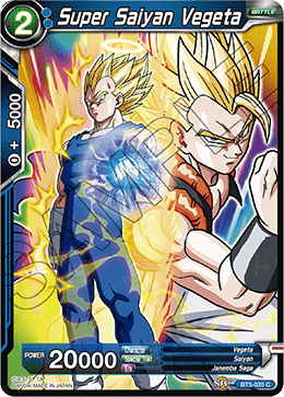 Super Saiyan Vegeta - Miraculous Revival - Common - BT5-035