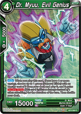 Dr. Myuu, Evil Genius - Miraculous Revival - Common - BT5-069