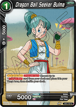 Dragon Ball Seeker Bulma - Miraculous Revival - Common - BT5-107