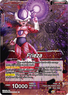 Frieza // Golden Frieza, the Majestic Emperor - Destroyer Kings - Uncommon - BT6-002