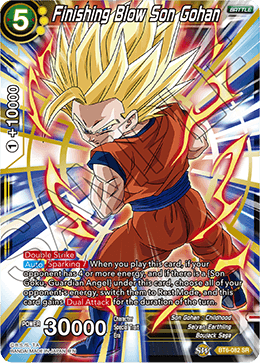 Finishing Blow Son Gohan - Destroyer Kings - Super Rare - BT6-082