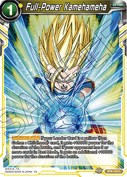Full-Power Kamehameha - Destroyer Kings - Common - BT6-103