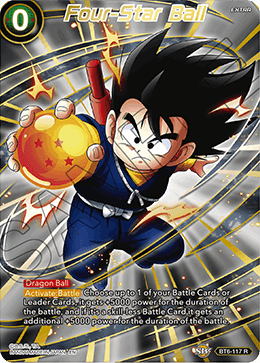 Four-Star Ball (Alternate Art) - Special Anniversary Set 2021 - Rare - BT6-117