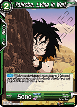 Yajirobe, Lying in Wait - Assault of the Saiyans - Common - BT7-065