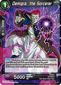 Demigra, the Sorcerer - Assault of the Saiyans - Uncommon - BT7-105