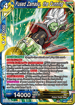Fused Zamasu, the Cunning - Assault of the Saiyans - Rare - BT7-124
