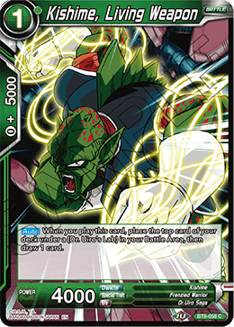 Kishime, Living Weapon - Malicious Machinations - Common - BT8-058