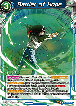 Barrier of Hope - Universal Onslaught - Rare - BT9-036
