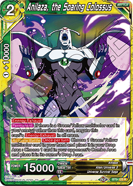 Anilaza, the Soaring Colossus - Universal Onslaught - Rare - BT9-123