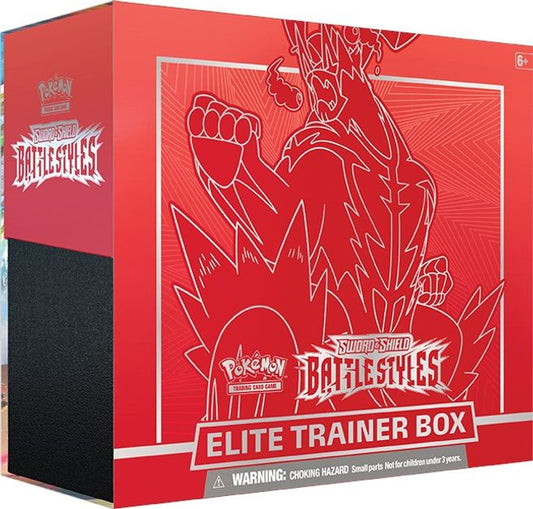 Battle Styles Elite Trainer Box [Single Strike Urshifu] (Red) - SWSH05