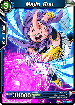 Majin Buu - Draft Box 04 - Dragon Brawl - Common - DB1-030