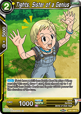 Tights, Sister of a Genius - Draft Box 04 - Dragon Brawl - Common - DB1-068
