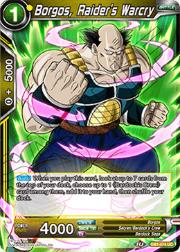 Borgos, Raider's Warcry - Draft Box 04 - Dragon Brawl - Uncommon - DB1-074