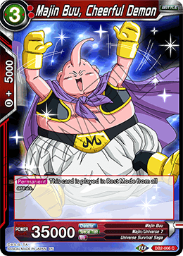 Majin Buu, Cheerful Demon - Draft Box 05 - Divine Multiverse - Common - DB2-006