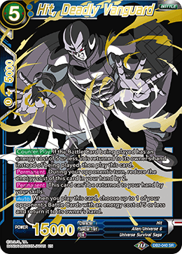 Hit, Deadly Vanguard (Alternate Art) - Special Anniversary Set 2021 - Super Rare - DB2-040