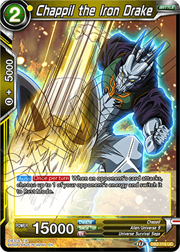 Chappil the Iron Drake (Event Pack 07) - Tournament Promotion Cards - Uncommon - DB2-119