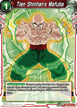 Tien Shinhan's Mafuba - Draft Box 06 - Giant Force - Common - DB3-025