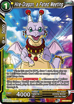 Hire-Dragon, a Fated Meeting - Draft Box 06 - Giant Force - Common - DB3-087