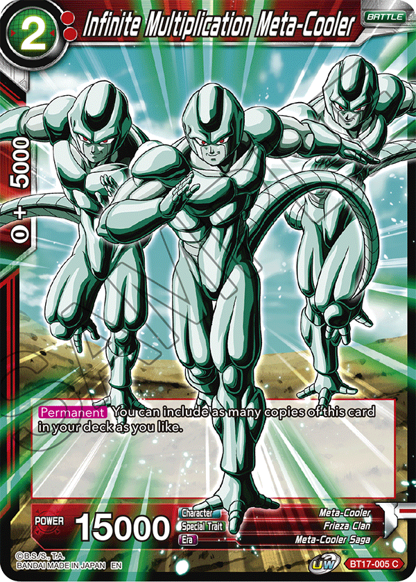 Infinite Multiplication Meta-Cooler (BT17-005) - Ultimate Squad - Common - BT17-005
