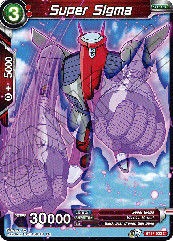 Super Sigma - Ultimate Squad - Common - BT17-022