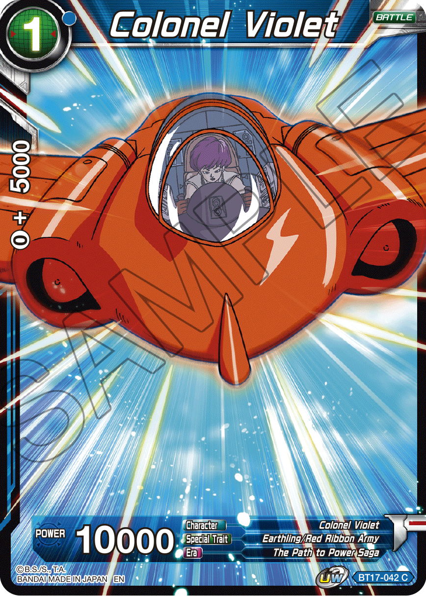 Colonel Violet - Ultimate Squad - Common - BT17-042