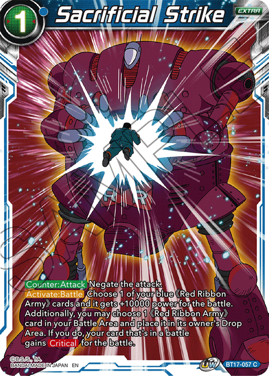 Sacrificial Strike - Ultimate Squad - Common - BT17-057