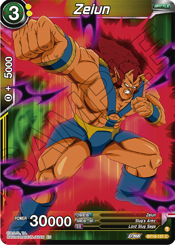 Zeiun - Fighter's Ambition - Common - BT19-121