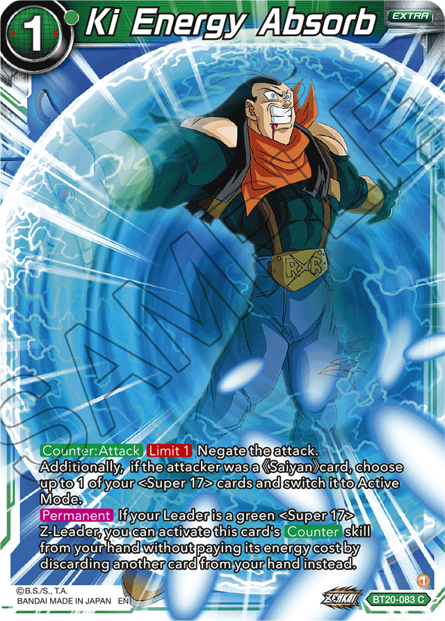 Ki Energy Absorb - Power Absorbed - Common - BT20-083