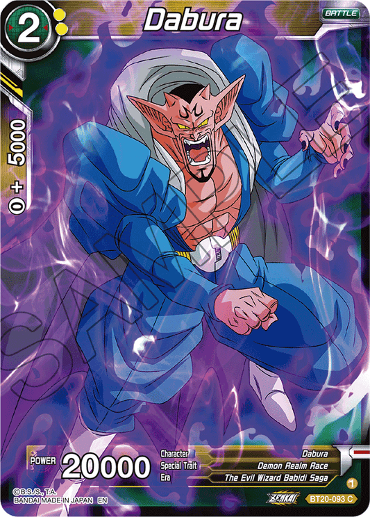 Dabura - Power Absorbed - Common - BT20-093