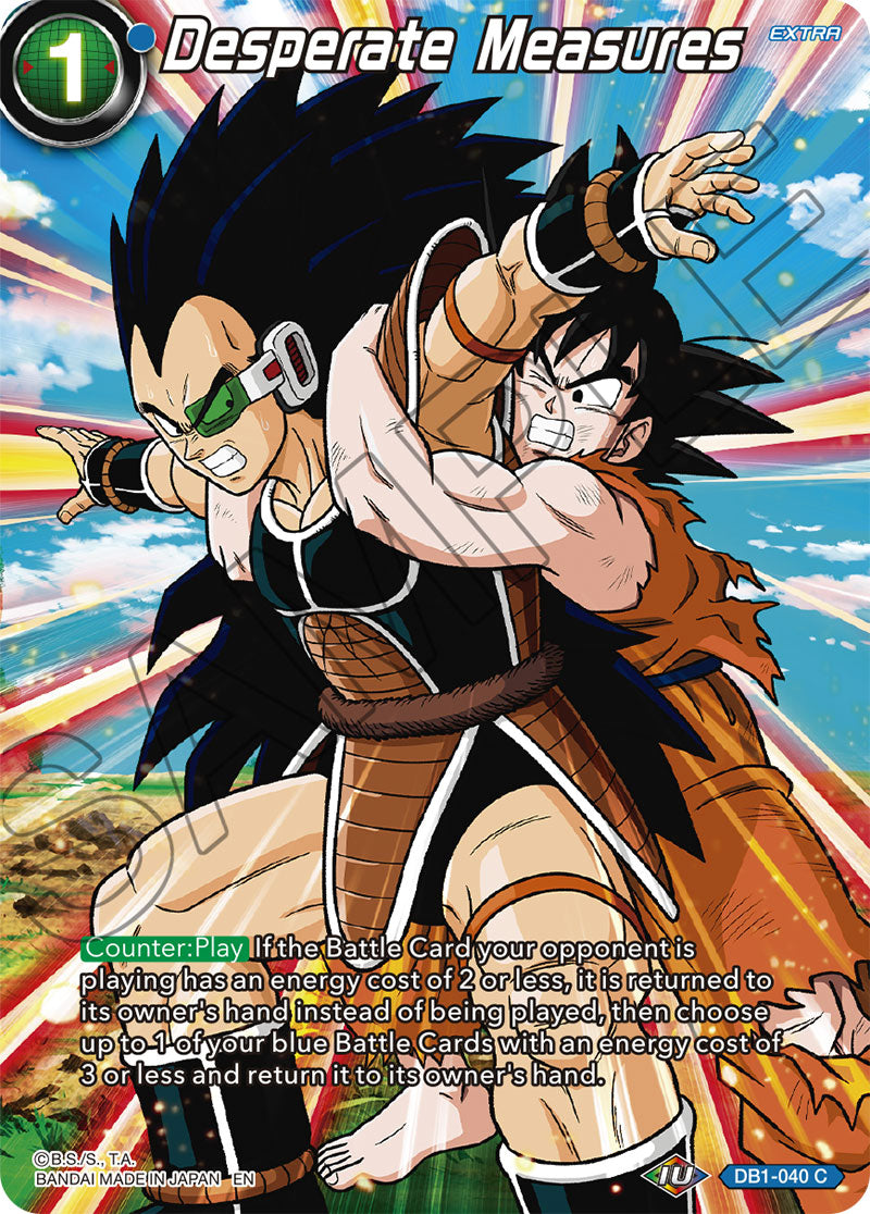 Desperate Measures - Theme Selection: History of Son Goku - Common - DB1-040