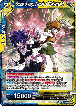 Sorrel & Hop, Fiends of Universe 9 - Battle Evolution Booster - Common - EB1-61