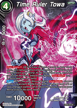 Time Ruler Towa (Foil) - Expansion Deck Box Set 02: Dark Demon's Villains - Expansion Rare - EX02-04