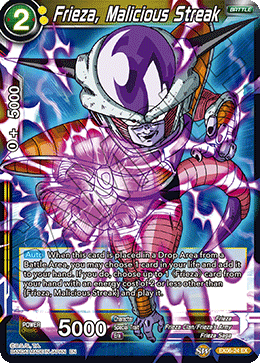 Frieza, Malicious Streak - Special Anniversary Set - Expansion Rare - EX06-24