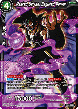 Masked Saiyan, Beguiled Warrior - Special Anniversary Set - Expansion Rare - EX06-34