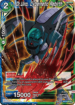 Dr. Uiro, Cybernetic Rebirth - Expansion Deck Box Set 10: Namekian Surge - Expansion Rare - EX10-05